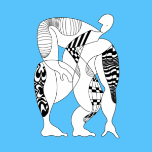 Dziwaki - "Rytm Siły" — nowoczesna ilustracja artystyczna