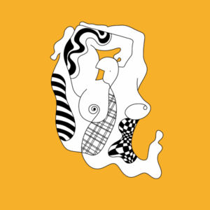 Dziwaki - "Esencja Ruchu" — nowoczesna ilustracja artystyczna