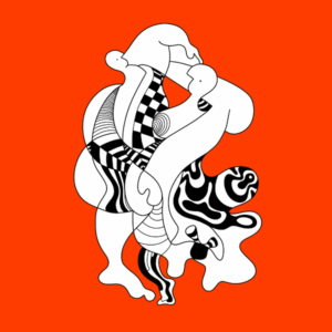 Dziwaki - "Taniec Form" — nowoczesna ilustracja artystyczna